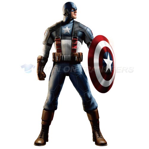 Captain America Iron-on Stickers (Heat Transfers)NO.84